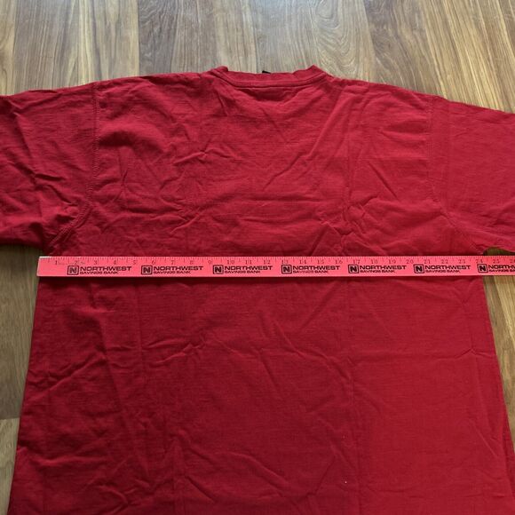 Fubu Old School Mens Heavy T Shirt Size XL Red Fubu Jeans Collection Vintage - Picture 8 of 8